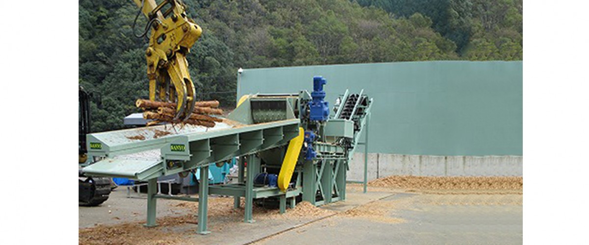 Cung cấp lắp đặt Máy băm gỗ CS lớn