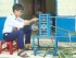Học sinh lớp 9 chế tạo máy chuốt lá dừa